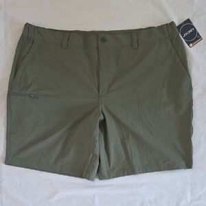 Jockey Men's Olive Flat Front Shorts - XXL